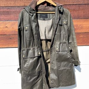 J. Crew waxed canvas jacket